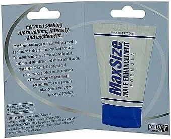 Max Size Cream 24Pc Display