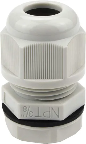 Vista 16 de Surtido de prensaestopas de nailon IP68, impermeable, con certificación UL y compatible con RoHS, 20 piezas, alivio de tensión de cable de 1/4 Negro