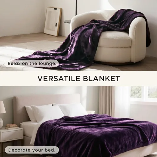 Vista 8 de gogobunny - Manta impermeable y reversible de vellón Sherpa para perro, cachorro, gato; protege la cama, el sofá y el sillón de líquido, orina
