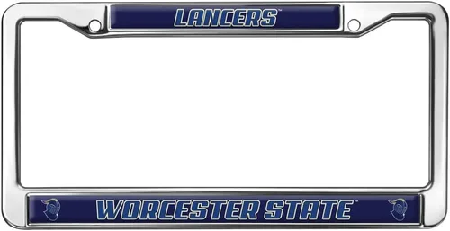 Vista 28 de Texas A&M University - Texarkana Mascot - Marco de metal estándar para placa de matrícula de tamaño completo