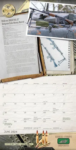 Vista 5 de Calendario de armas exóticas 2024