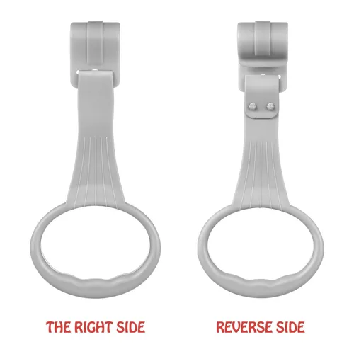 Vista 8 de 2 anillos de dominadas para corralito para bebés: anillos para corral de juegos, asistente de ejercicios de caminar para bebés, corralito y cuna