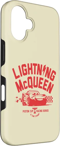 Vista 64 de Disney Pixar Cars Lightning McQueen Piston Cup Racing Series - Carcasa para iPhone 17