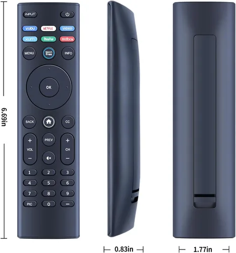 Vista 6 de Control remoto XR140 para televisores inteligentes Vizio LCD HD 4K UHD HDR, repuesto para XR136 Vizio control remoto