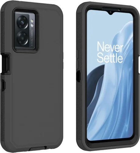 Vista 10 de Funda protectora resistente para Oneplus Nord N30 5G, resistente a prueba de golpes, a prueba de polvo, 3 en 1, para Oneplus Nord N30/CE 3 Lite 5G