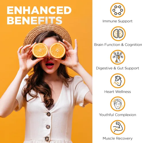 Vista 5 de Nutrivein Paquete de vitamina C liposomal premium de 1650 mg y glutatión liposomal – Ácido ascórbico de alta absorción más antioxidante y limpieza