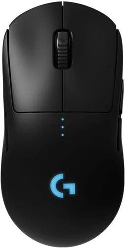 Vista 2 de Logitech G 910-005270 - Mouse inalámbrico para juegos de 7 botones, negro y Logitech G Wireless Mouse pad, negro