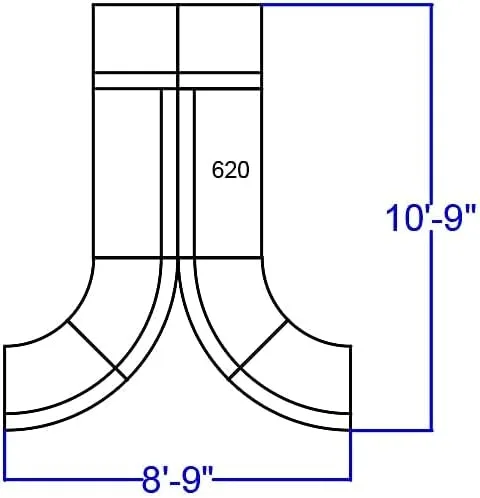 Vista 2 de Flash Furniture HERCULES Alon Series Black LeatherSoft Configuración de recepción, 8 piezas