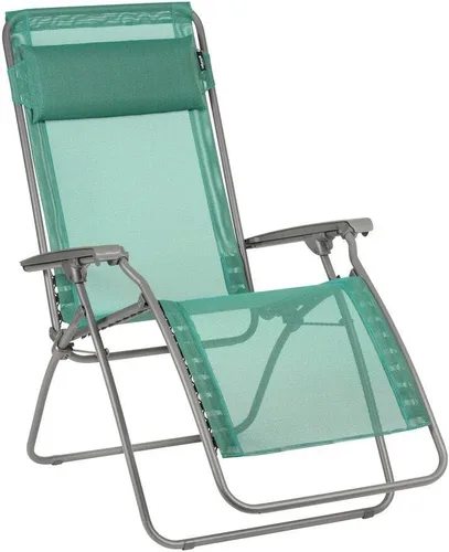 Vista 9 de Lafuma - Zero Gravity Chair - Outdoor Recliner Chair Rclip Batyline®iso Magnolia Tubing Titane - Made in France - LFM4023_9269-5 Year Warranty Pink