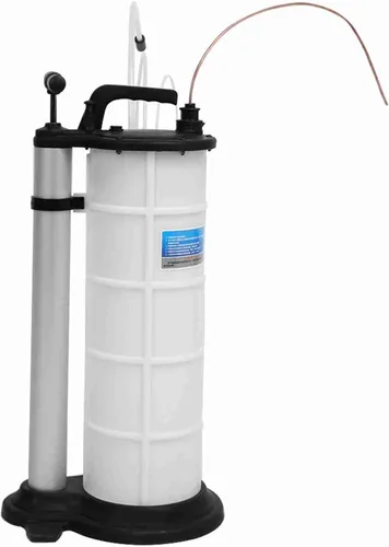 Vista 3 de Evacuador de líquidos de 9 litros, extractor de fluido de aceite, cambiador de aceite manual, bomba de extracción de succión de agua de aceite