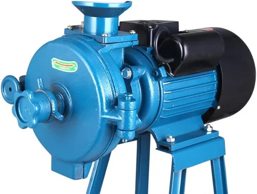 Vista 4 de Grain Grinder Electric Grain Mill Grinder Corn Grinder Feed/Flour Mill Cereals Grain Corn Wheat Mill with Funnel 110V 1500W