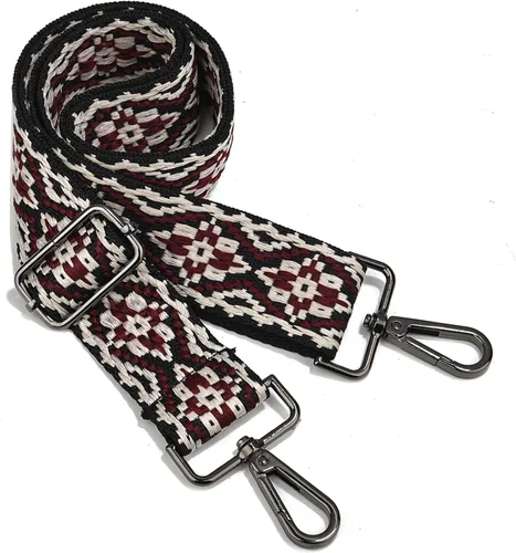 Vista 26 de Correa para bolso con herrajes dorados de repuesto, correa para bolso cruzado, correa ancha ajustable para colgar al hombro