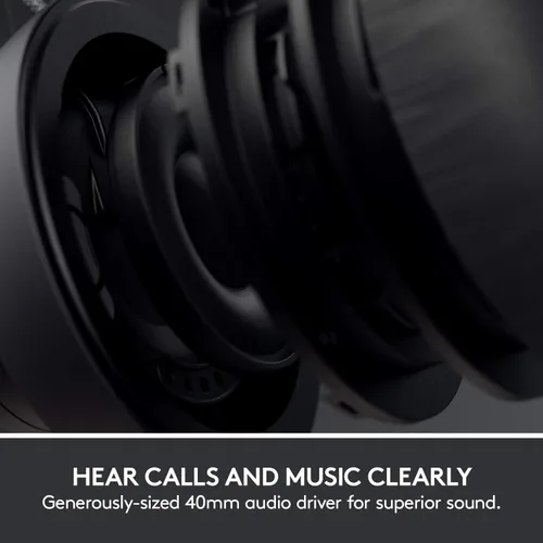 Vista 3 de Logitech Zone - Auriculares con cancelación de ruido con cable, USB-C con adaptador USB-A, grafito, color negro