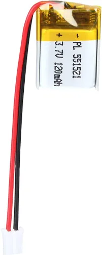 Vista 36 de 802030 Batería Lipo de 3.7V 400mAh 802030 Juego de Batería de Polímero de Litio Recargable con Conector JST PH2.0mm para Dispositivo Electrónico