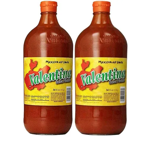 Valentina Mexican Hot Sauce Salsa Picante BUNDLE 2 Bottles 34oz each