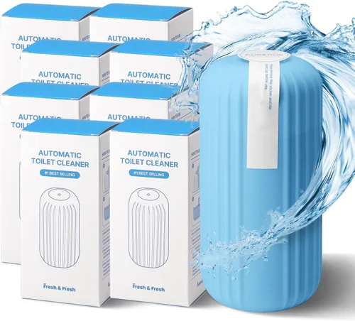 Vista 25 de Fresh & Fresh Limpiadores automáticos para inodoros – 3 botellas (hasta 2500 descargas/botella), limpiador comercial y residencial de 3 a 4 meses