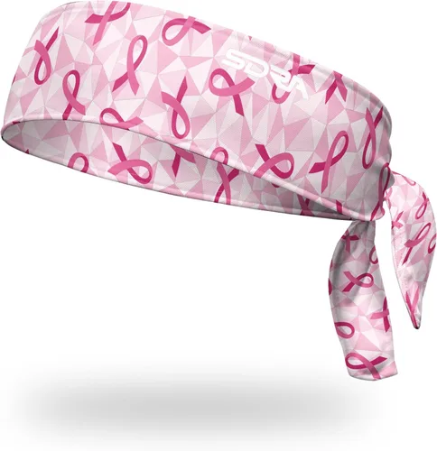 Vista 7 de Suddora Diademas de cinta rosa para entrenamiento, deportes y moda