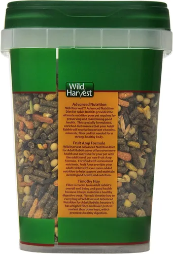 Vista 4 de Wild Harvest Wild Harvest - Dieta de nutrición avanzada para conejos, 4.5 libras (WH-83544)