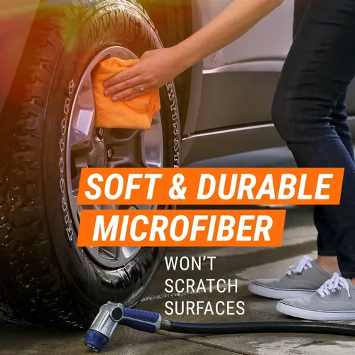 Vista 4 de Armor All - Toallas de microfibra, toallas multiusos para limpieza, 24