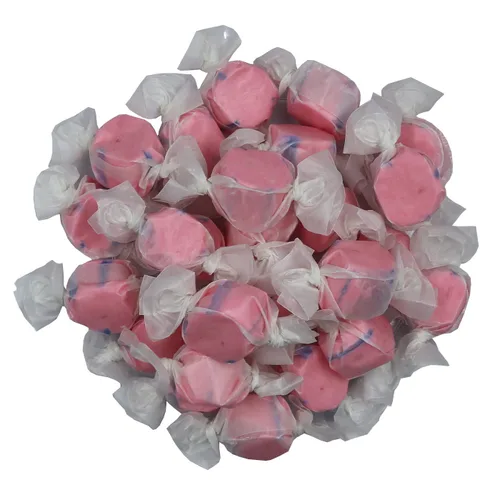 Vista 55 de Dulces gourmet suaves y masticables de agua salada, envueltos individualmente, bolsa a granel (pastel de manzana, 1 libra (paquete de 1))