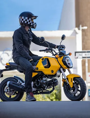 Vista 5 de KEMIMOTO Lavadoras de barnizado de color compatibles con motocicleta Grom 2022 2023 2024, juego completo de cubierta de panel lateral de aluminio