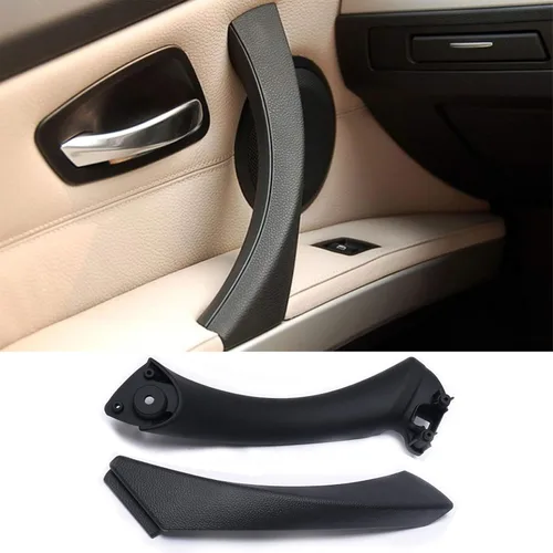 Vista 14 de Jaronx Compatible con BMW Serie 3 Manija de puerta E90/E91/E92/E93 2004-2011, juego de 6 piezas de repuesto de manija de puerta interior izquierda