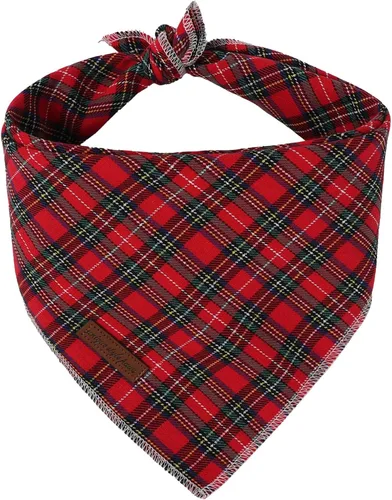 Vista 26 de Unique Style Paws Bandanas para perros, 1 unidad, lavables, de algodón, triangular, para otoño, con margaritas de abeja, para perros y gatos