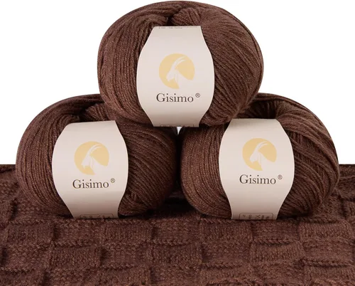 Vista 11 de 100% Hilo de Cachemira Mongol Interior de Lujo para Tejer a Mano, Necesidad Doméstica para Manualidades DIY