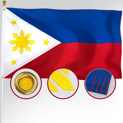 Vista 13 de XIFAN Bandera de Australia prémium de 3 x 5 pies, para exteriores, grande, de doble cara, resistente, nailon 210D, bordado, estrellas, bandera