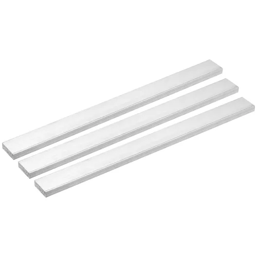 Vista 22 de uxcell Barra plana cuadrada de aluminio, 1-1/2" de espesor 1-1/2" de ancho 12" de longitud Barra cuadrada de aluminio 6061, placa plana de aluminio