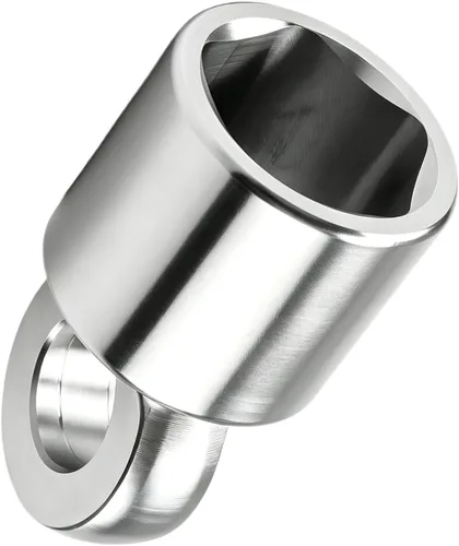 Vista 9 de Mango de rueda de repuesto de acero inoxidable Herramienta de vaso de neumático de repuesto CNC Compatible con Toyota Lexus Highlander Sienna