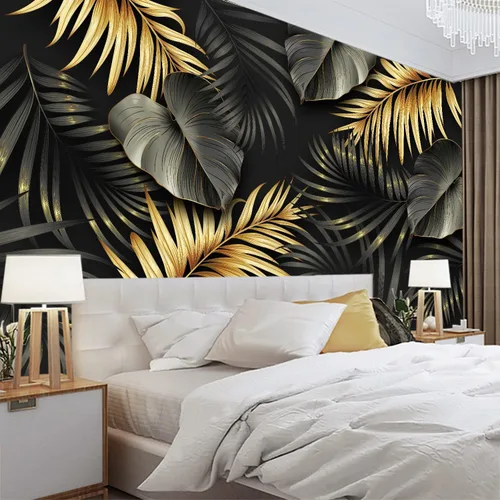 Vista 27 de Mural de pared 3D Ocean Beach, paisaje tropical, papel tapiz autoadhesivo extraíble para sala de estar, dormitorio, decoración de pared, 59 pulgadas