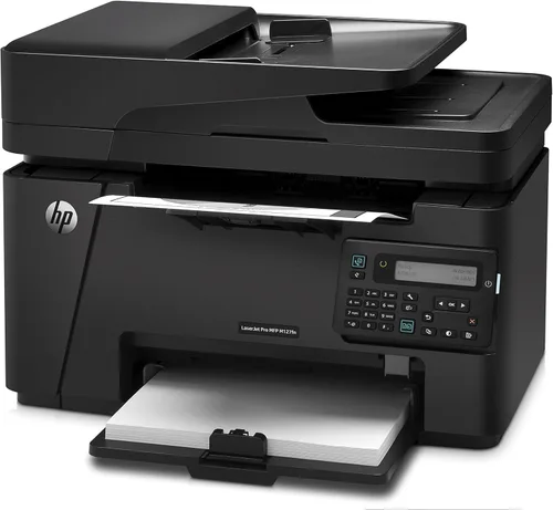 Vista 3 de HP - Laserjet - M127FN - Impresora monocromática, todo en uno, multi-sistema., Negro