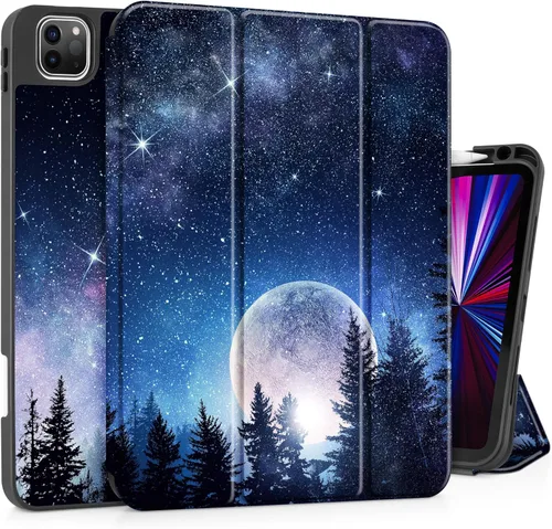 Vista 26 de Tuiklol Funda para Nuevo iPad Pro de 11 pulgadas 2022 2021 2020 2018 (1/2/3/4 generación), conexión magnética conveniente, soporte para lápiz