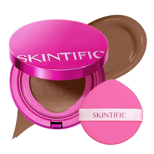 Vista 23 de SKINTIFIC - Base de cojín rosa natural brillante 00 porcelana