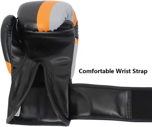Vista 6 de Guantes de boxeo ligeros MMA deportes lucha entrenamiento bolsa guantes