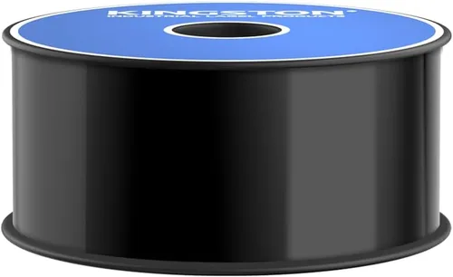 Cinta adhesiva de vinilo de alta calidad, color negro, 2 "x 150 pies para DuraLabel, LabelTac, VnM SignMaker, SafetyPro, Viscom y otros