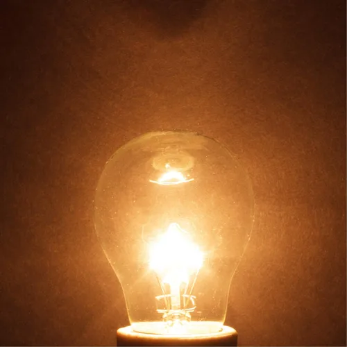 Vista 5 de Simba Lighting Bombilla de electrodoméstico A15 de 25 W (paquete de 6) incandescente de forma mini estándar con base de tornillo mediano estándar