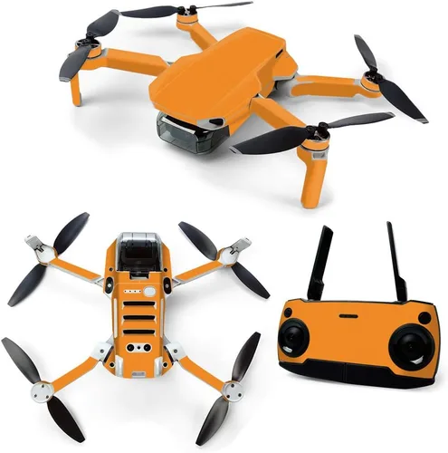 Vista 11 de MightySkins Skin para DJI Mavic Mini Drone Quadcopter portátil - Azul sólido Cubierta protectora de vinilo duradera y única Fácil de aplicar