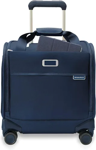 Vista 7 de Briggs & Riley Spinner, Azul Marino, 16-inch Baseline Cabin Bag, Cabina giratoria