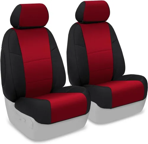 Vista 20 de Coverking Custom Fit Front 50/50 Bucket Seat Cover for Select Mercedes-Benz CLK-320/430/55 AMG Models - Neoprene (Black)