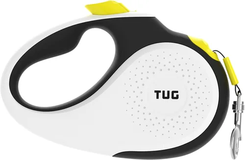 Vista 10 de TUG - Correa retráctil 360º para perros, libre de enredos, mango antideslizante, 16 pies de correa de nailon resistente, freno de una sola mano