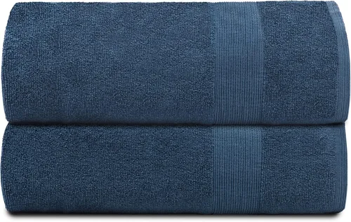 Vista 49 de Belizzi Home Set de 8 Toallas 100% Algodón Ring Spun, 2 Toallas de Baño 27x54, 2 Toallas de Mano 16x28 y 4 Toallitas 13x13 - Ultra Suave Altamente