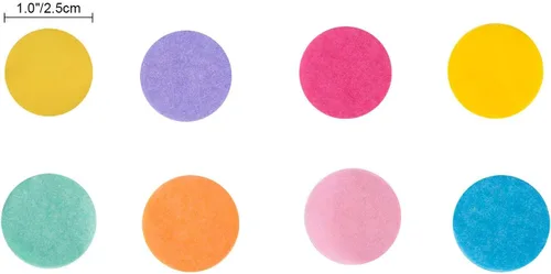 Vista 2 de Outus Confeti redondo multicolor de 1 pulgada (3.5 oz)