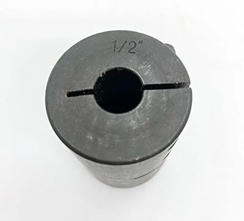 Vista 3 de SUMMIT COLLARS Marca ISCC-075-050 Acoplamiento de abrazadera dividida de 3/4" x 1/2", 1CC-075-050 - Acabado de óxido negro de acero, 1-1/2" diámetro