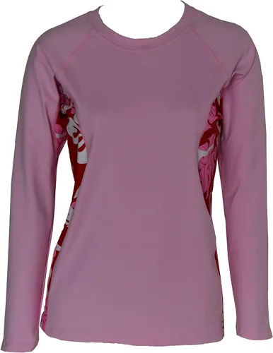 Vista 7 de Private Island Camiseta de entrenamiento de manga larga para mujer con protección UPF 50+ (RGT)