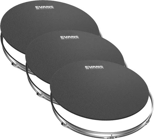 Vista 5 de Evans Soundoff Almohadillas para Silenciar Tambores - Excelentes para Silenciar Kits Acústicos - Se Ajustan a Tambores Tom/Snare de 6