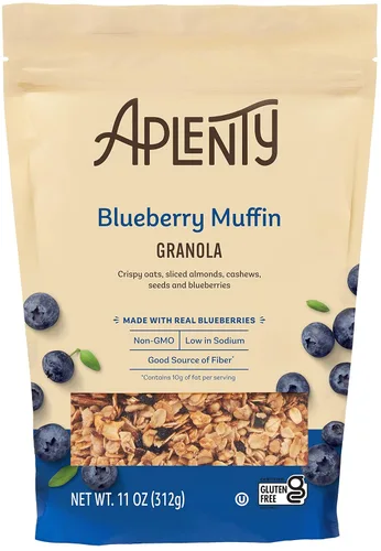 Tienda Brand - Aplenty, granola para magdalenas de arándanos, 11 onzas