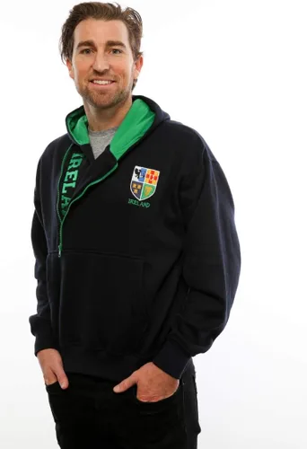 Vista 2 de USA Irlanda Media Zip Hoodie