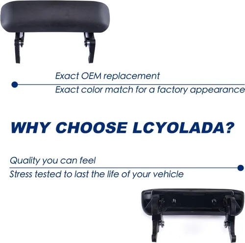 Vista 6 de 1L5Z9943400AAA Manija de Compuerta Trasera Compatible con Camioneta Pickup Ford Ranger 1998-2011 - Ensamblaje de Pestillo de Compuerta Trasera